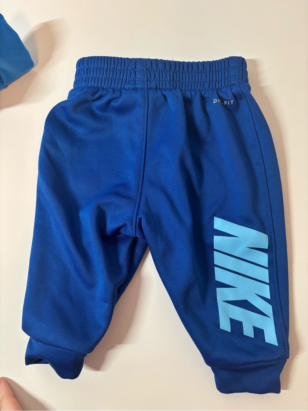 Nike Baby Bright Blue Hoodie & Deep Blue Joggers Set - 3/6M - Picture 4 of 9